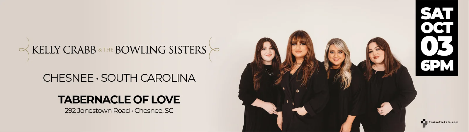 Kelly Crabb & The Bowling Sisters | Chesnee, SC